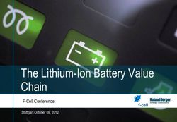 The Lithium-Ion Battery Value Chain - F-Cell Conference Stuttgart October 09, 2012 - Messe Sauber Agentur