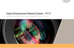 Video Entertainment Market Outlook - FY17 - SVOD drives the growth of the market as Physical continues to decline - Venture Insights