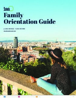 Family Orientation Guide - studiesabroad.com - International Studies Abroad