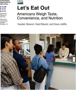 Let's Eat Out Americans Weigh Taste, Convenience, and Nutrition - Hayden Stewart, Noel Blisard, and Dean Jolliffe