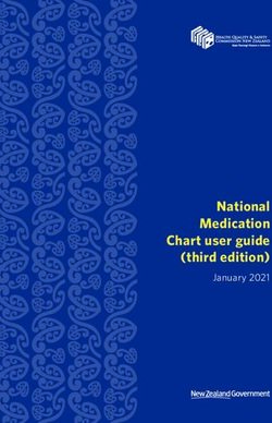 National Medication Chart user guide (third edition) - January 2021 - Health ...