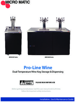Pro-Line Wine Dual-Temperature Wine Keg Storage & Dispensing