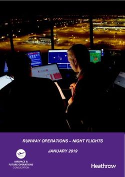 RUNWAY OPERATIONS - NIGHT FLIGHTS JANUARY 2019 - Airspace and Future Operations ...