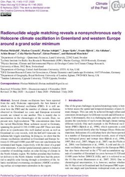 Radionuclide wiggle matching reveals a nonsynchronous early Holocene climate oscillation in Greenland and western Europe around a grand solar ...