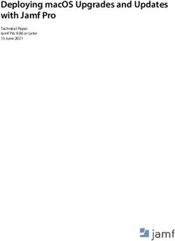 Deploying macOS Upgrades and Updates with Jamf Pro - Technical Paper Jamf Pro 9.96 or Later 15 June 2021