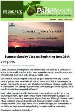 Ves pers - Oak Park Church of Christ