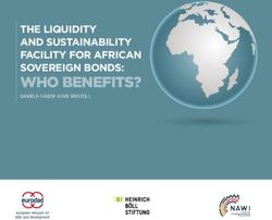 WHO BENEFITS? THE LIQUIDITY AND SUSTAINABILITY FACILITY FOR AFRICAN SOVEREIGN BONDS: Heinrich-Böll-Stiftung