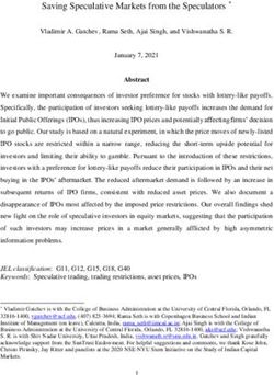 Saving Speculative Markets from the Speculators * - European ...