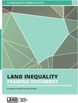 LAND INEQUALITY FRAMING DOCUMENT - ILC LAND INEQUALITY RESEARCH INITIATIVE - cloudfront.net