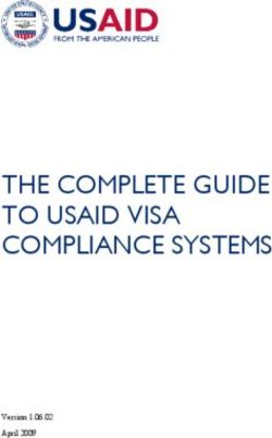 THE COMPLETE GUIDE TO USAID VISA COMPLIANCE SYSTEMS - Version 1.06.02 April 2009