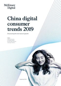 CHINA DIGITAL CONSUMER TRENDS 2019 - DISCOVERING THE NEXT WAVE OF GROWTH - SEPTEMBER 2019 - MCKINSEY