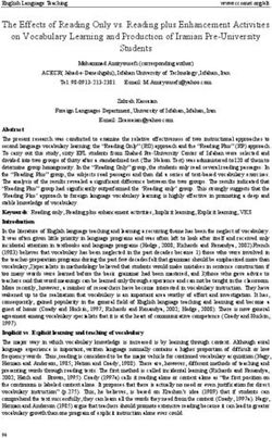 The Effects of Reading Only vs. Reading plus Enhancement Activities on Vocabulary Learning and Production of Iranian Pre-University Students