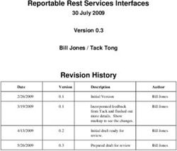 Reportable Rest Services Interfaces