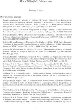 Hilda Tellio glu's Publications