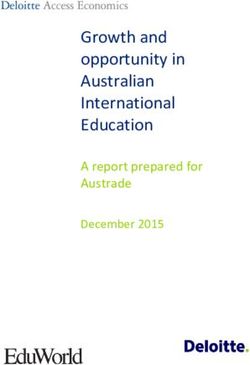 Growth and opportunity in Australian International Education - A report prepared for Austrade - Deloitte