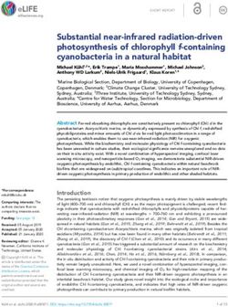 Substantial near-infrared radiation-driven photosynthesis of chlorophyll f-containing cyanobacteria in a natural habitat