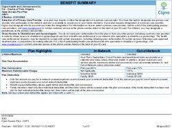 BENEFIT SUMMARY - York County, VA