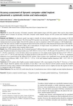 Accuracy assessment of dynamic computer-aided implant placement: a systematic review and meta-analysis