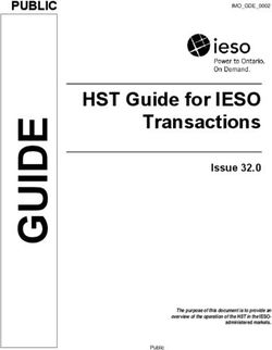 HST Guide for IESO Transactions - PUBLIC