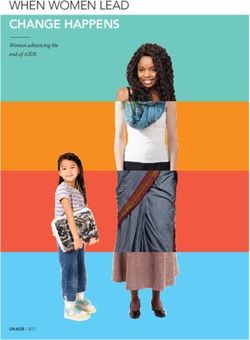 WHEN WOMEN LEAD CHANGE HAPPENS - Women advancing the end of AIDS - unaids