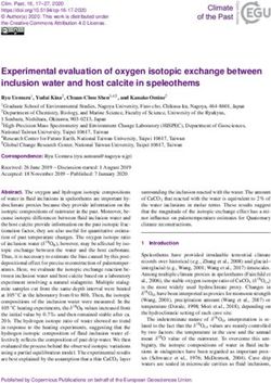 Experimental evaluation of oxygen isotopic exchange between inclusion water and host calcite in speleothems - Climate of the Past