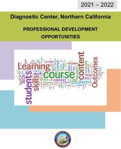 Diagnostic Center, Northern California 2021 - 2022 - Professional ...
