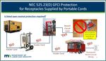 Electrical Code Rules for Portable & Temporary Electrical Power Distribution