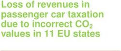 Loss of revenues in passenger car taxation due to incorrect CO2 values in 11 EU states