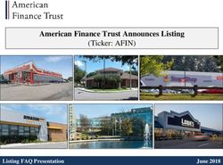 AMERICAN FINANCE TRUST ANNOUNCES LISTING - (TICKER: AFIN) - LISTINGFAQPRESENTATION JUNE2018 - AMERICAN FINANCE TRUST, INC.