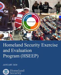 Homeland Security Exercise And Evaluation Program (HSEEP) - JANUARY ...