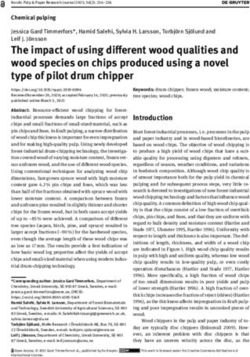 The impact of using different wood qualities and wood species on chips produced using a novel type of pilot drum chipper