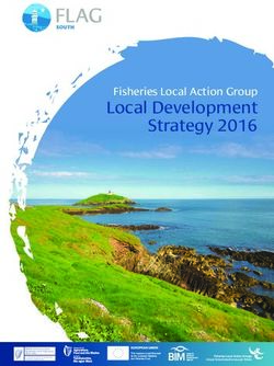 Local Development Strategy 2016 - Fisheries Local Action Group - Bord Iascaigh Mhara