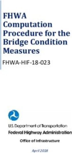 FHWA Computation Procedure For The Bridge Condition - Measures FHWA-HIF ...