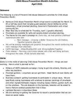 Child Abuse Prevention Month Activities April 2021 - Friends ...