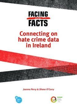 FACING FACTS all the Connecting on hate crime data in Ireland