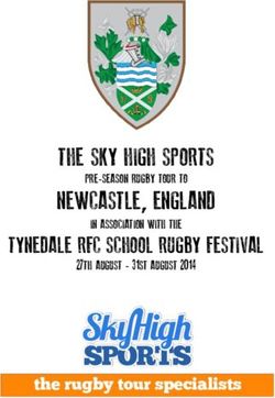 THE SKY HIGH SPORTS NEWCASTLE, ENGLAND - TYNEDALE RFC SCHOOL RUGBY FESTIVAL PRE-SEASON RUGBY TOUR TO