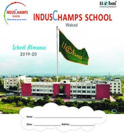 INDUS HAMPS SCHOOL School Almanac - Indus Academy Pune