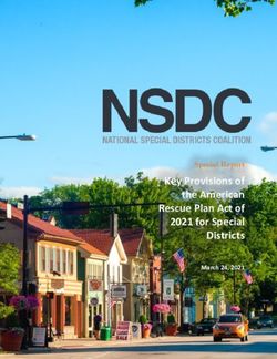 Key Provisions of the American Rescue Plan Act of 2021 for Special Districts - Special Report