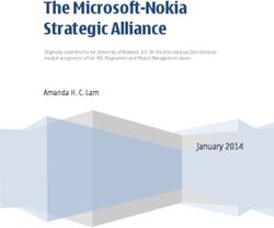 The Microsoft-Nokia Strategic Alliance - January 2014