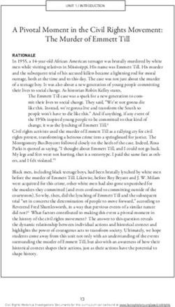 A Pivotal Moment in the Civil Rights Movement: The Murder of Emmett Till