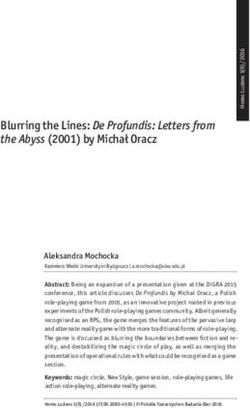 Blurring the Lines: De Profundis: Letters from the Abyss (2001) by Michał Oracz - Polskie Towarzystwo Badania Gier