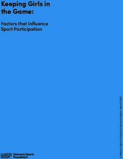 Keeping Girls in the Game: Factors that Influence Sport Participation - ERIC