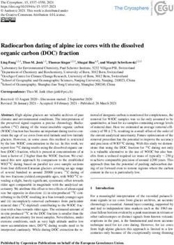 Radiocarbon dating of alpine ice cores with the dissolved organic carbon (DOC) fraction
