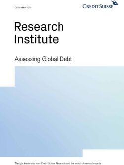Research Institute Assessing Global Debt - Color gradient or Image placeholder - Credit Suisse