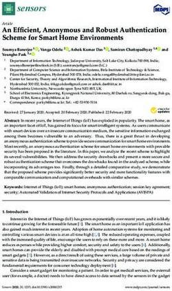 An Efficient, Anonymous and Robust Authentication Scheme for Smart Home Environments