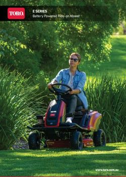 E SERIES Battery Powered Ride-on Mower - www.toro.com.au - Toro Australia