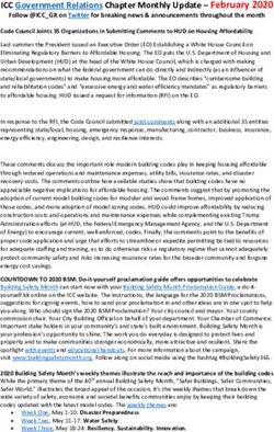 ICC Government Relations Chapter Monthly Update - February 2020