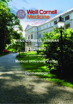 "Dermatology" January 28 - February 3, 2018 - WEILL CORNELL SEMINAR SALZBURG in Medical University Vienna - The American Austrian Foundation