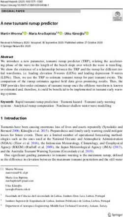 A new tsunami runup predictor - Instituto Politécnico de Lisboa