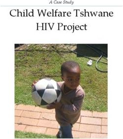 Child Welfare Tshwane HIV Project - A Case Study